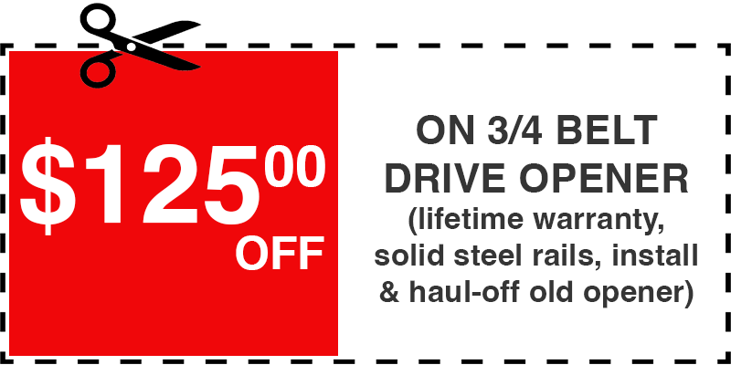 125 off garage door opener Mamaroneck